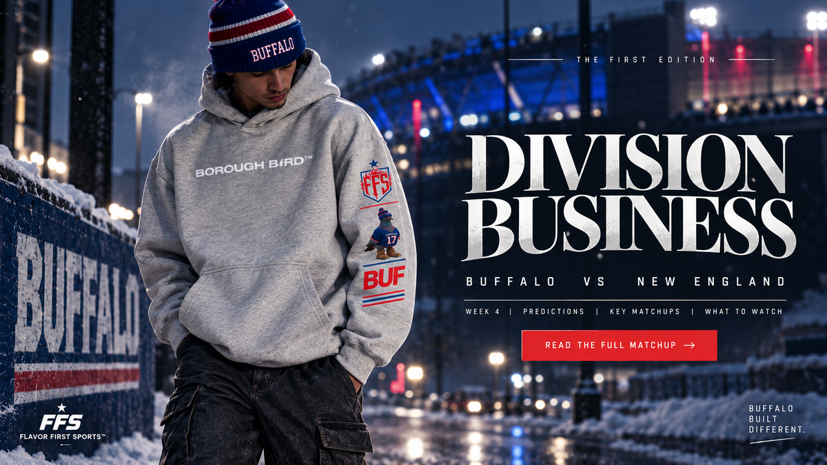 Division Business — Buffalo vs New England Week 4 | Flavor First Sports