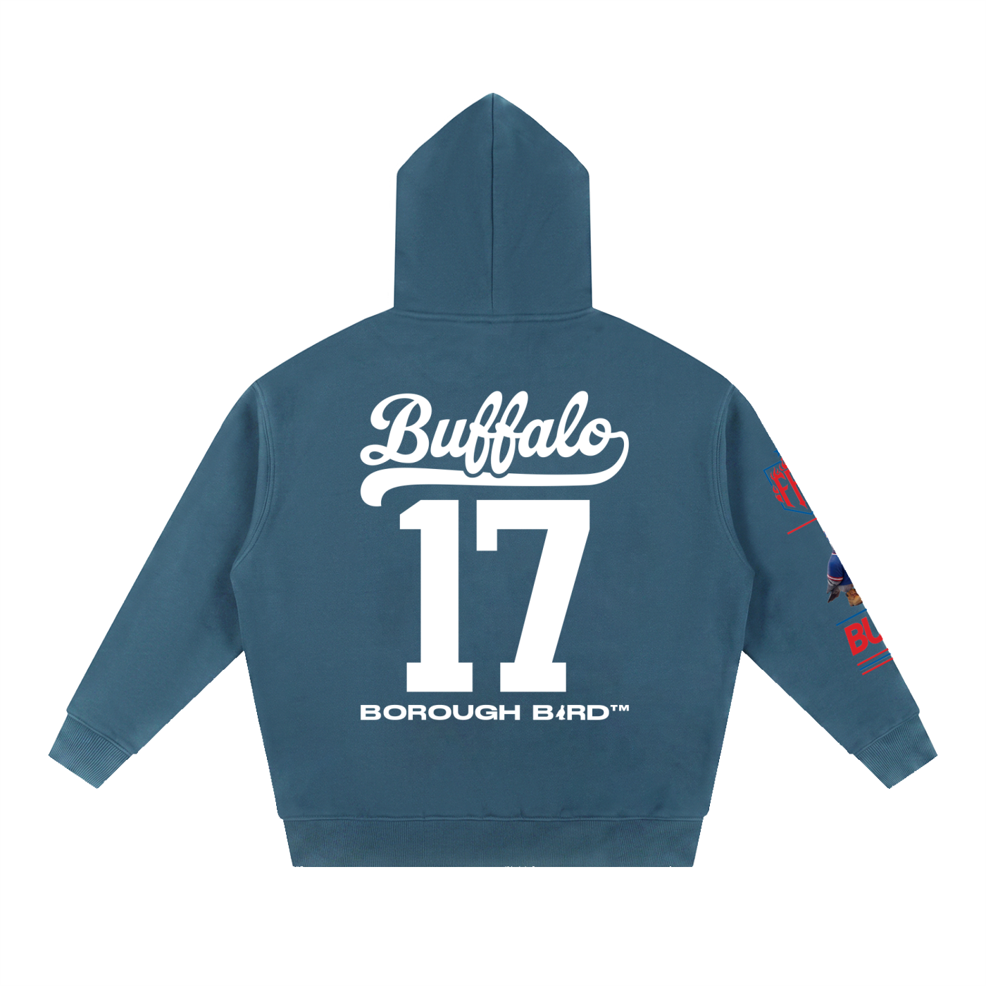 Essential Oversized Boxy Fit Fleece Hoodie