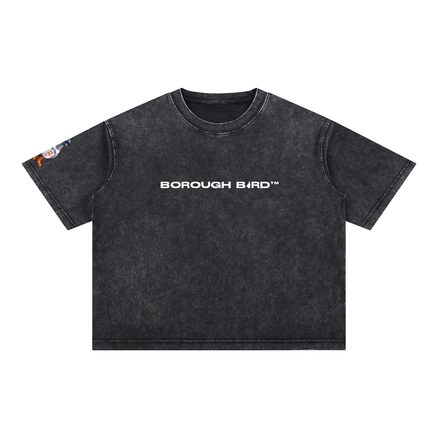 Mineral Wash Boxy Cotton T-Shirt