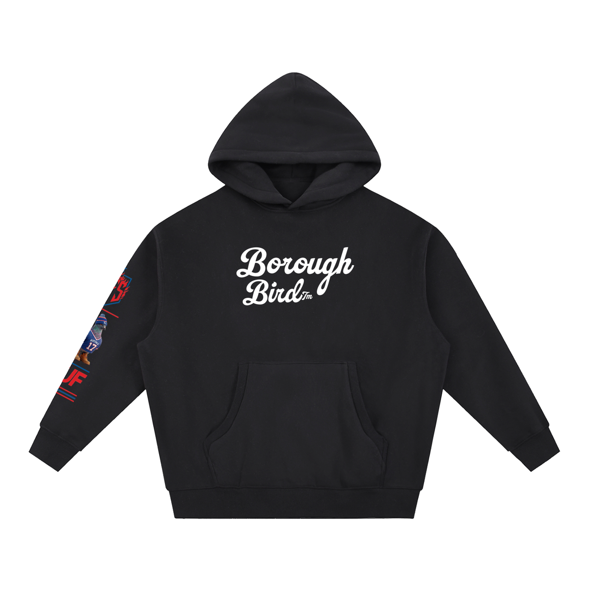 Essential Oversized Boxy Fit Fleece Hoodie