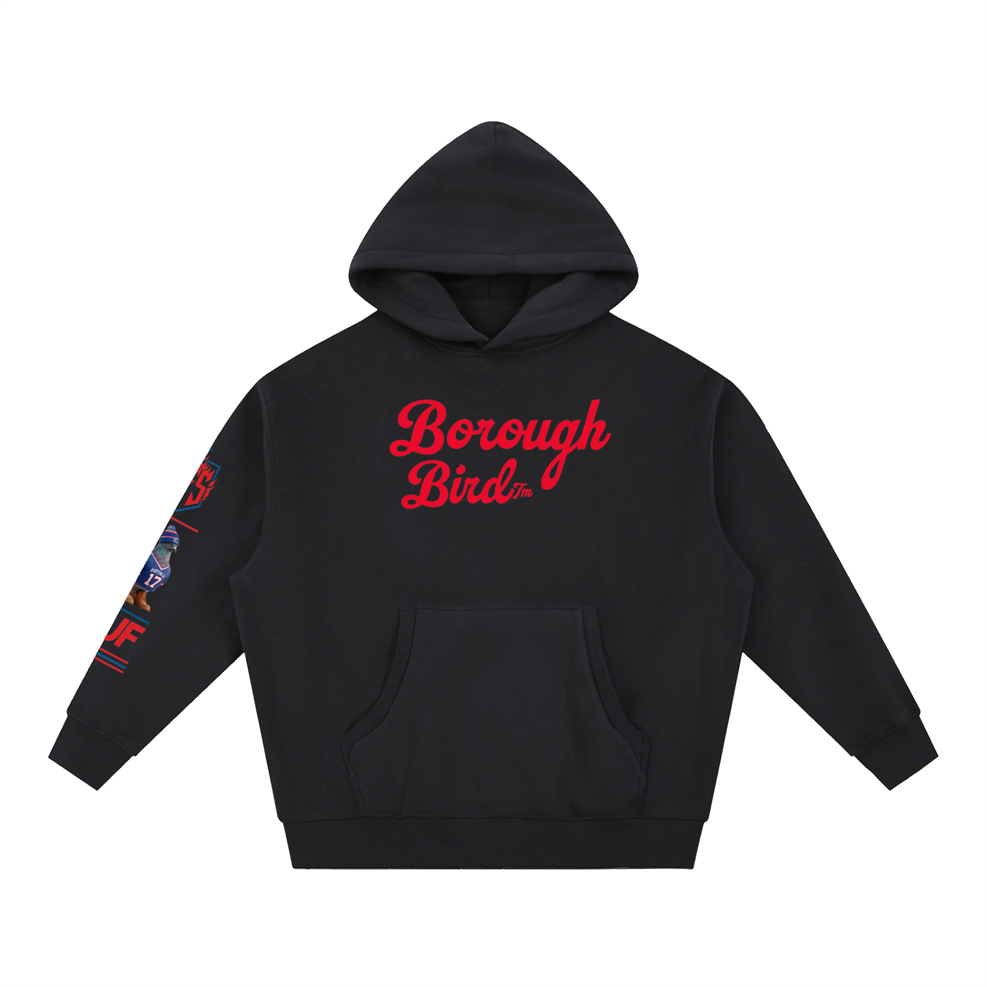 Essential Oversized Boxy Fit Fleece Hoodie