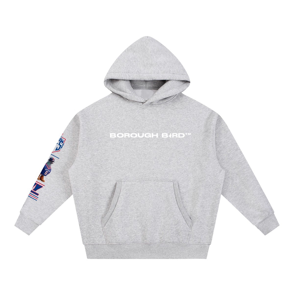 Essential Oversized Boxy Fit Fleece Hoodie
