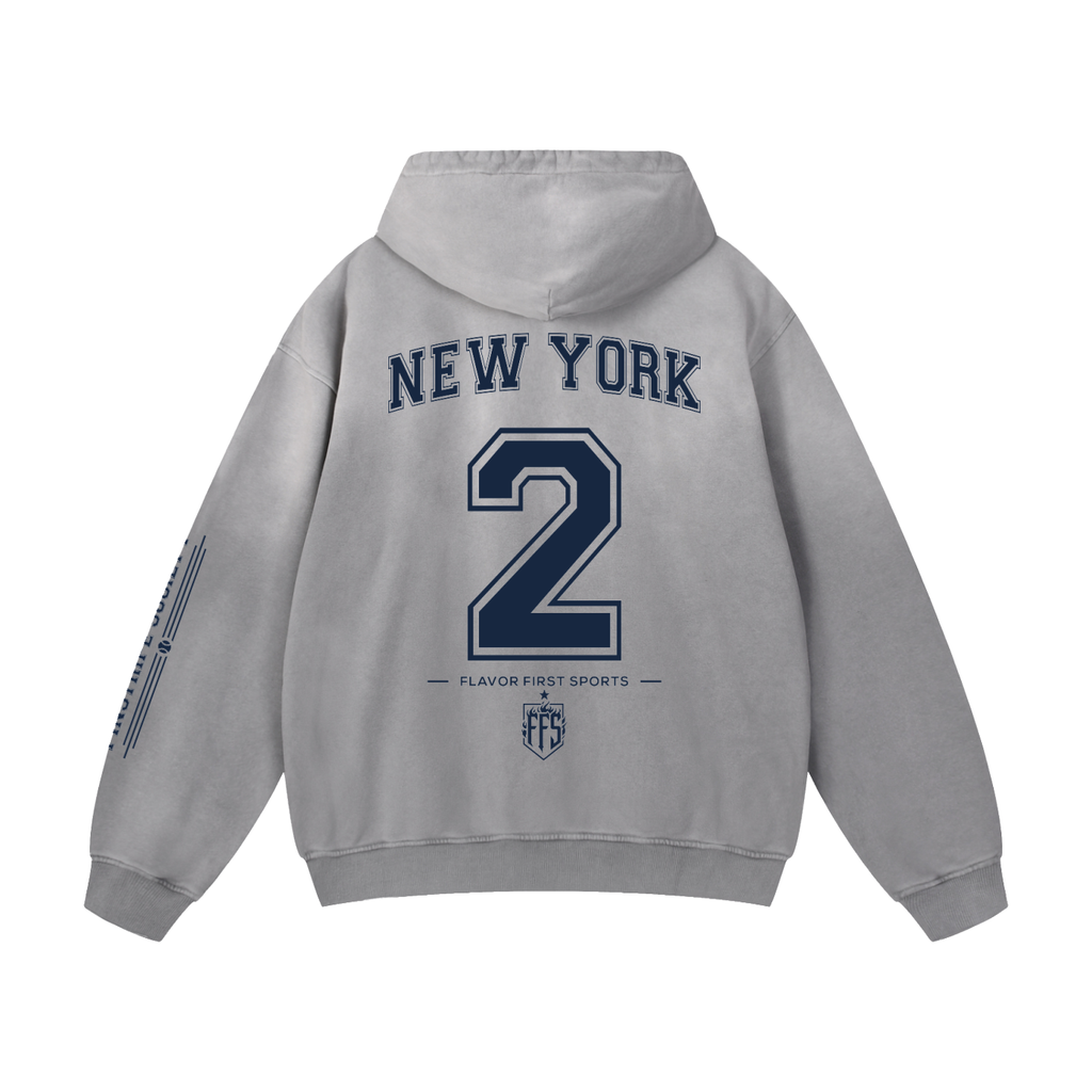 Pinstripe Society Borough Bird No. 2 Concrete Fade Hoodie