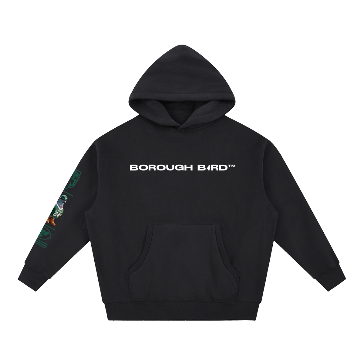 Borough Bird No. 24 Gotham Gridiron Oversized Hoodie