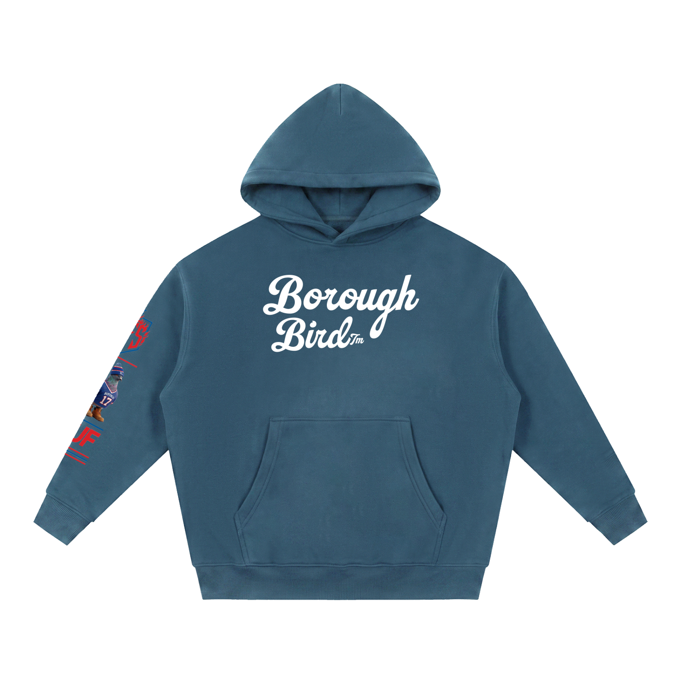 Essential Oversized Boxy Fit Fleece Hoodie