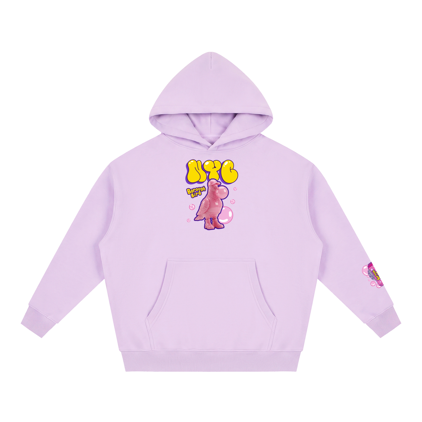Essential Oversized Boxy Fit Fleece Hoodie