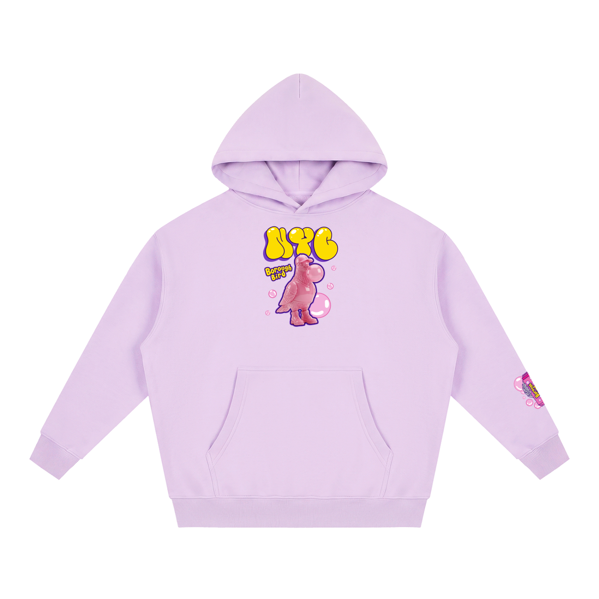Essential Oversized Boxy Fit Fleece Hoodie
