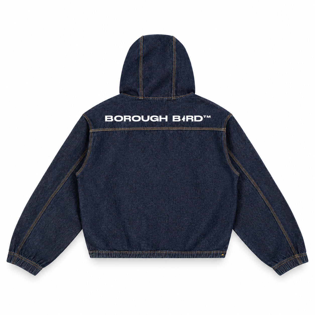 Borough Bird No. 17 Hooded Denim Jacket — Vintage Wash Edition