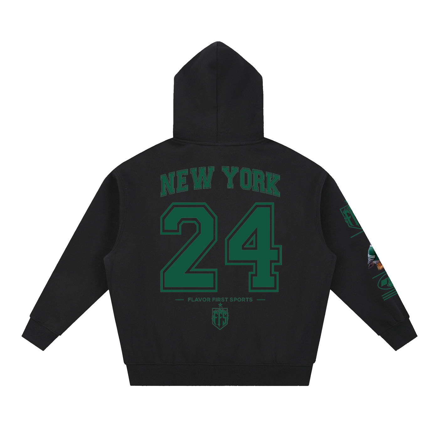 Borough Bird No. 24 Gotham Gridiron Oversized Hoodie