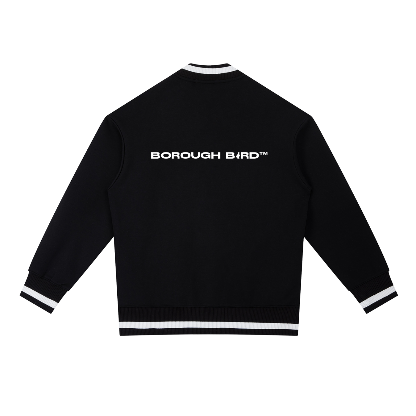Borough Bird Clubhouse Bomber Jacket | Black