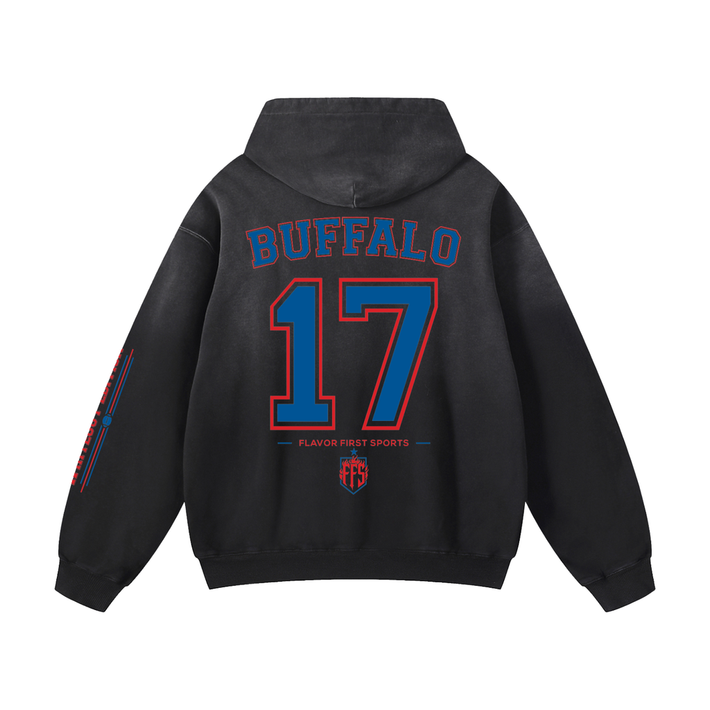 Whiteout Borough Bird No. 17 Concrete Fade Hoodie