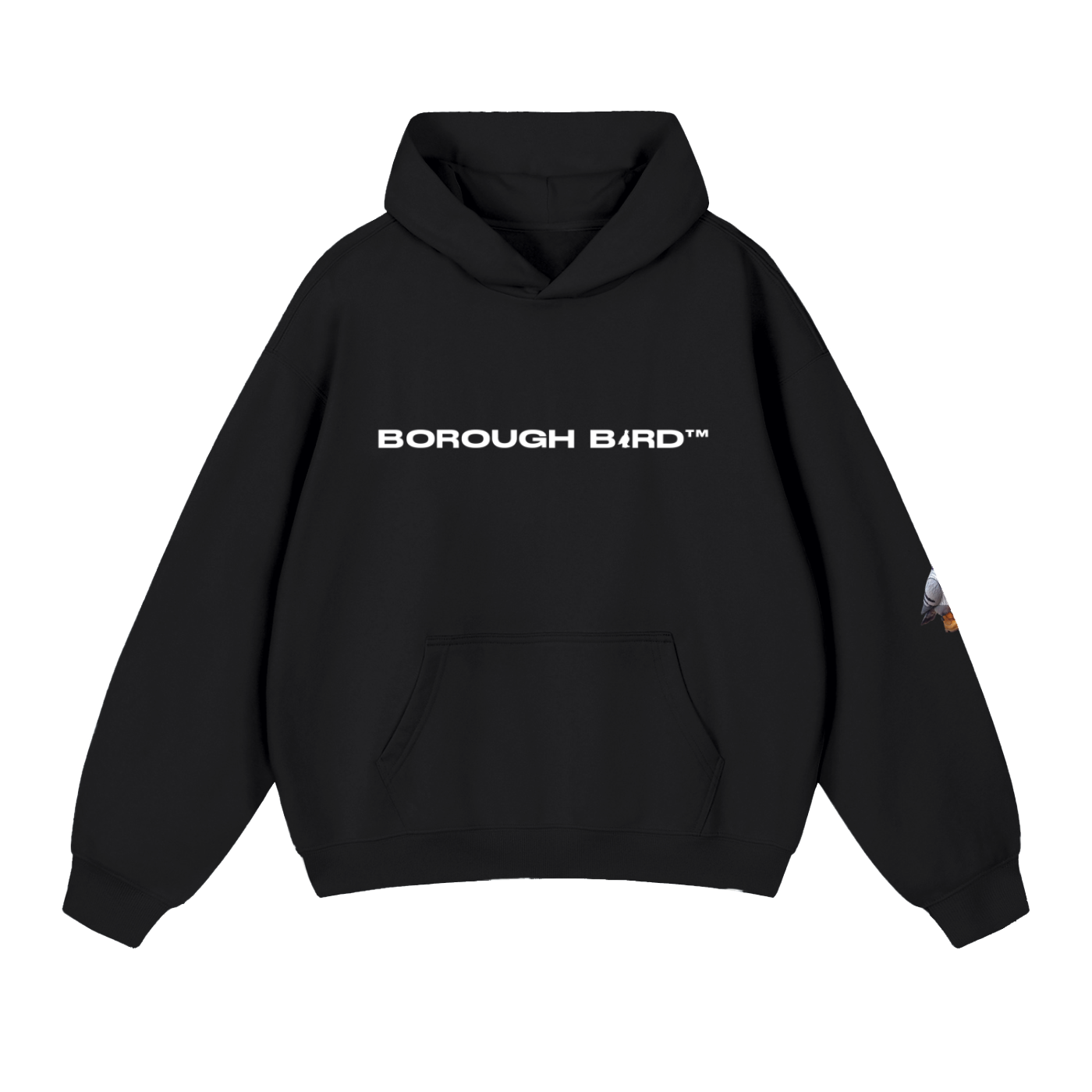Bronx Borough Bird No. 99 Heavyweight Hoodie – Pinstripe Legacy Edition
