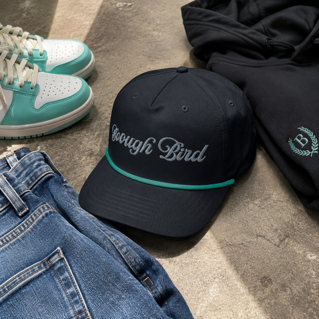 Borough Bird™ “Mint Condition” Signature Script Rope Cap