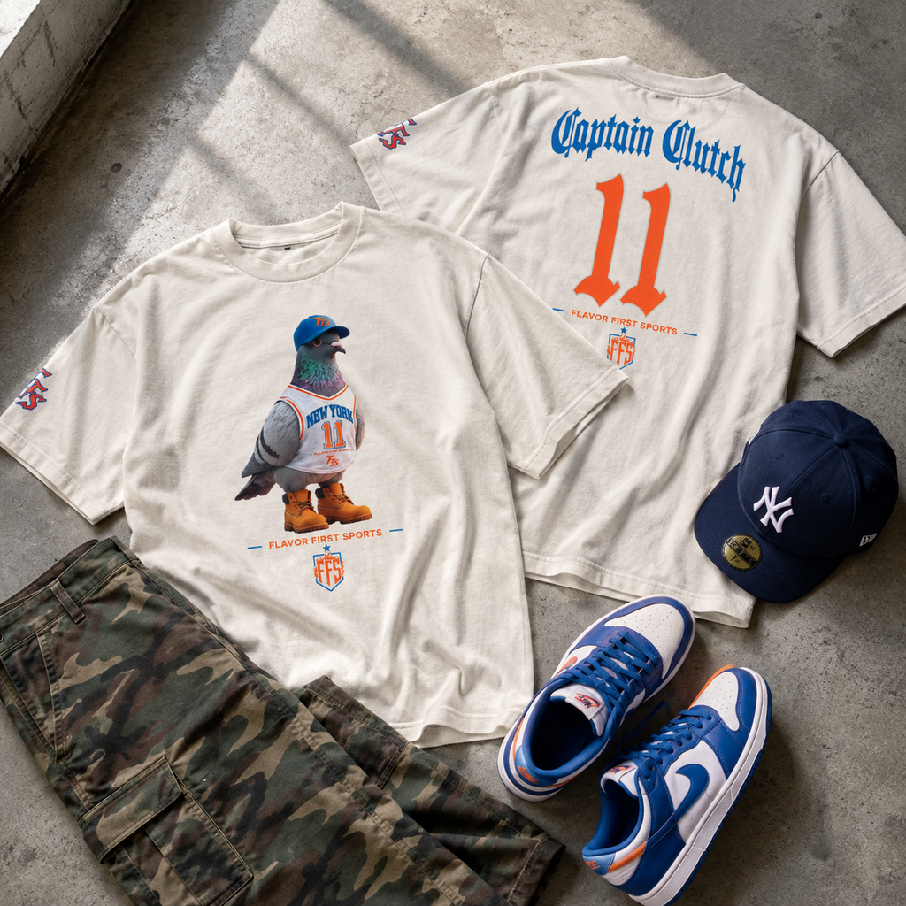 Borough Bird No. 11 Oversized Tee – Mecca Club Edition