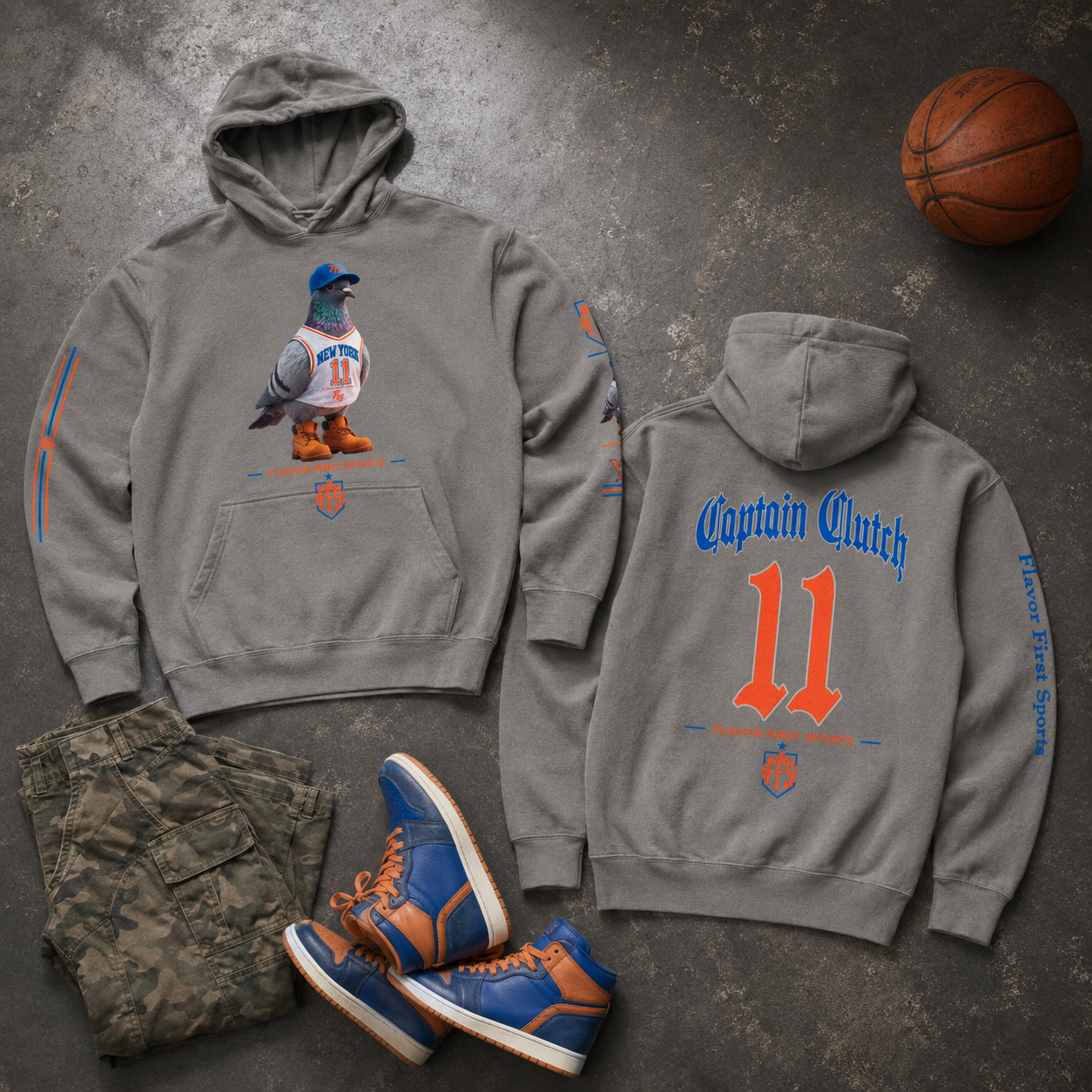 Borough Bird No. 11 Hoodie – Limited Gotham Hardwood Edition