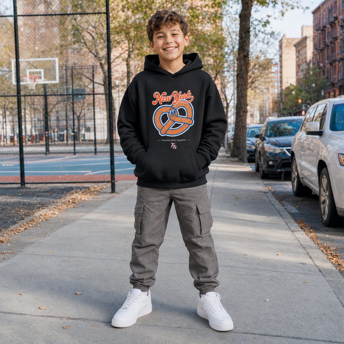 New York Twist Youth Hoodie