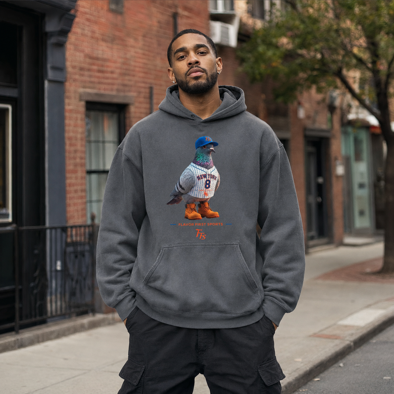 Queens Borough Bird Hoodie
