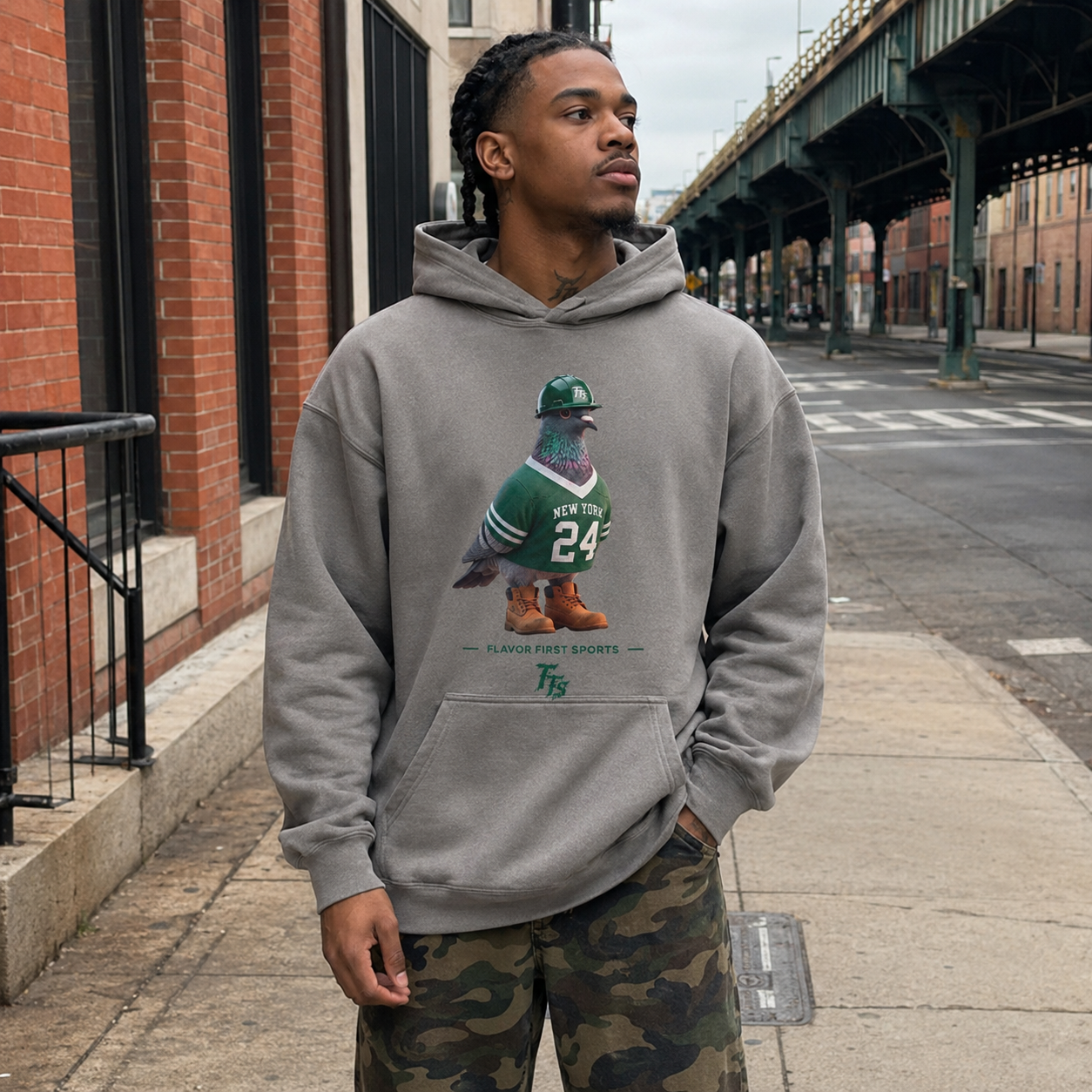 Gotham Flight Borough Bird No. 24 Hoodie