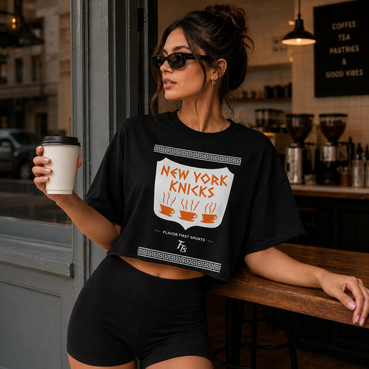 City Brew Crop Tee