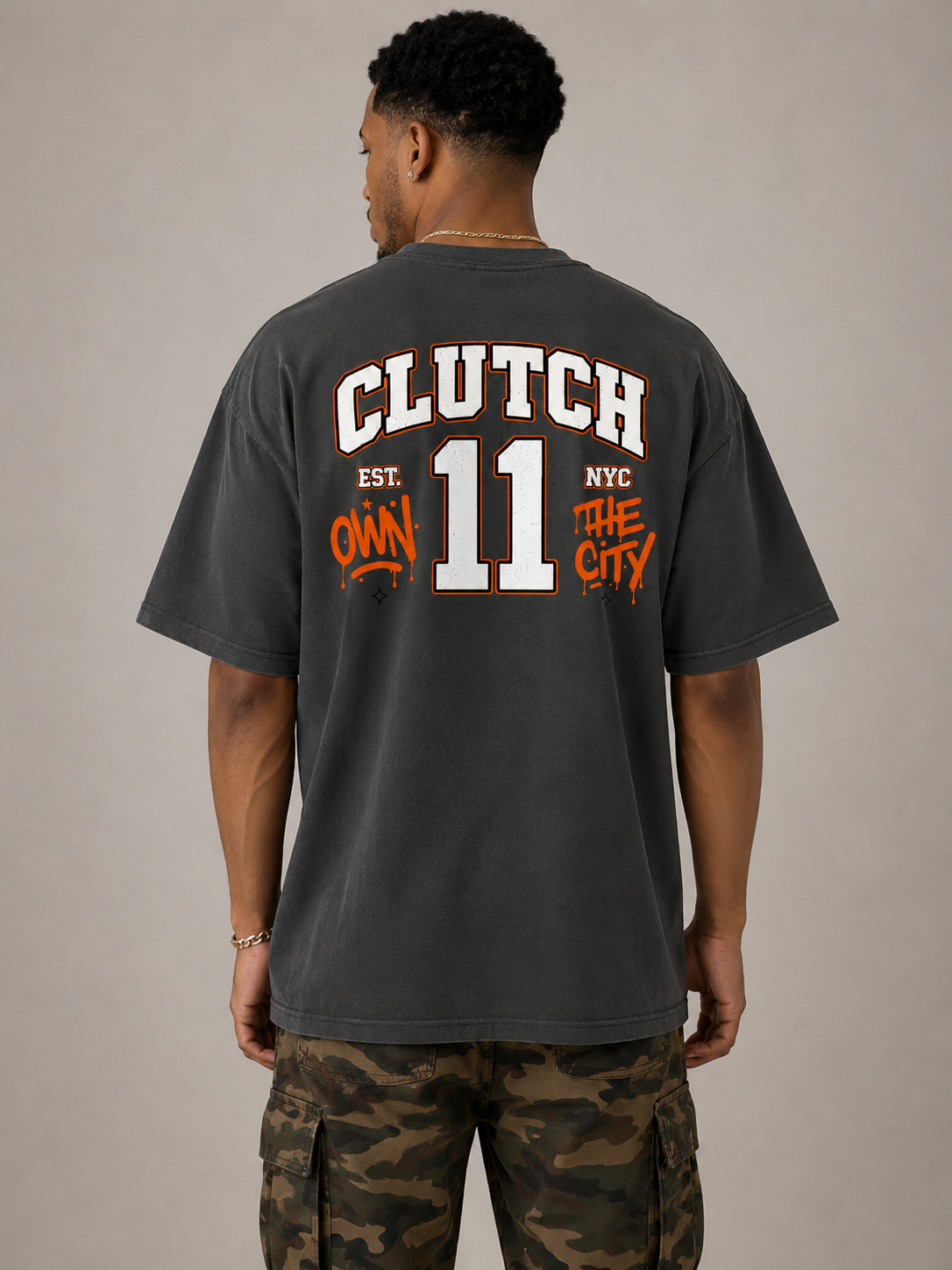CLUTCH No. 11 Own the City Oversized Tee