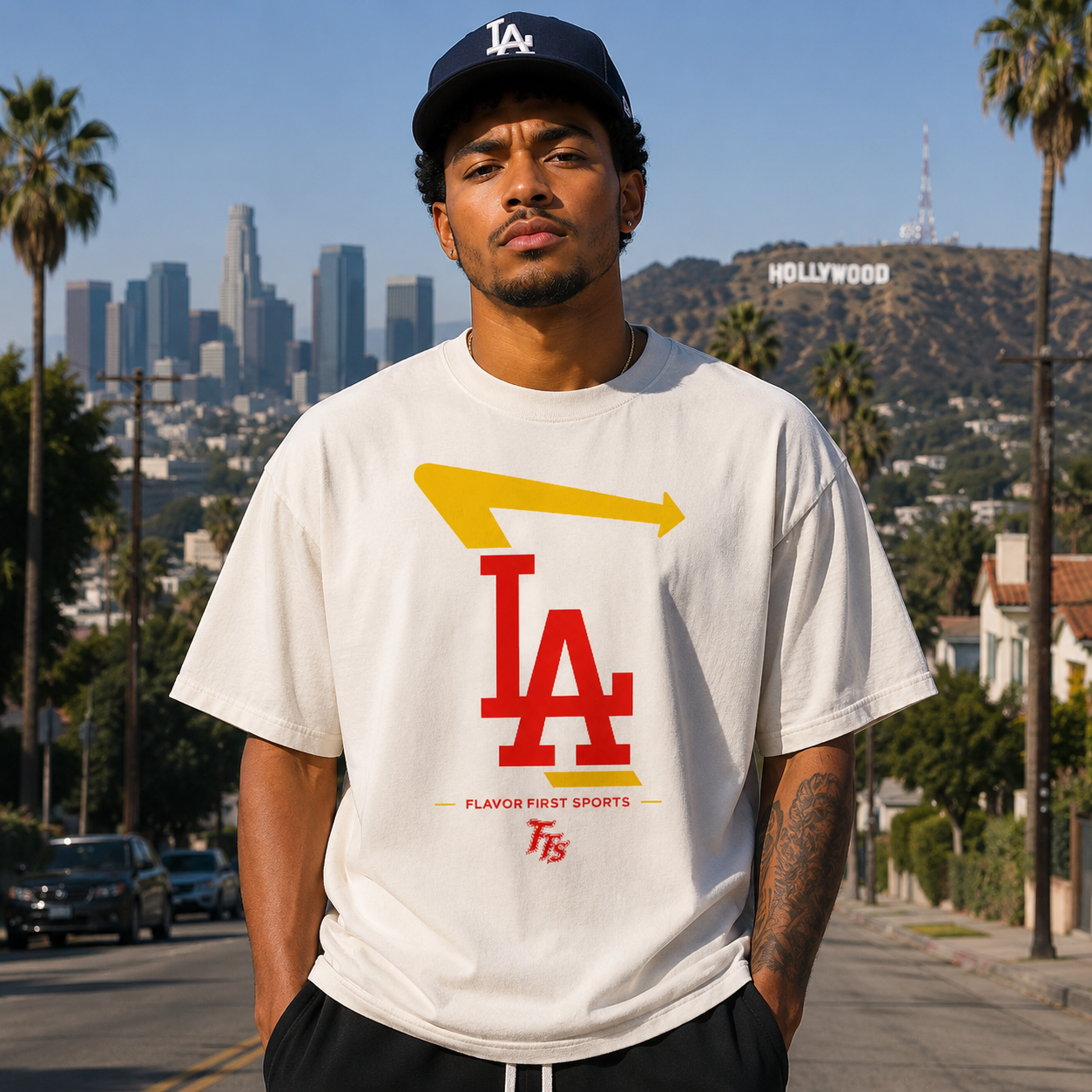 LA Flavor Oversized Tee