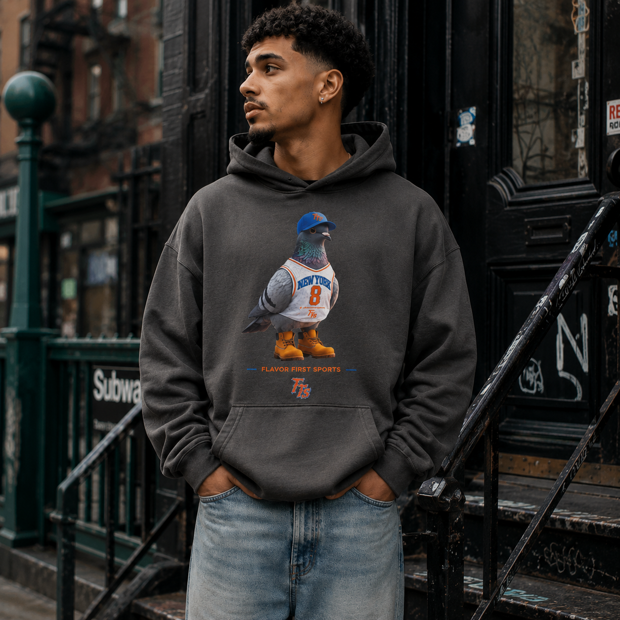 The Borough Bird Hoodie