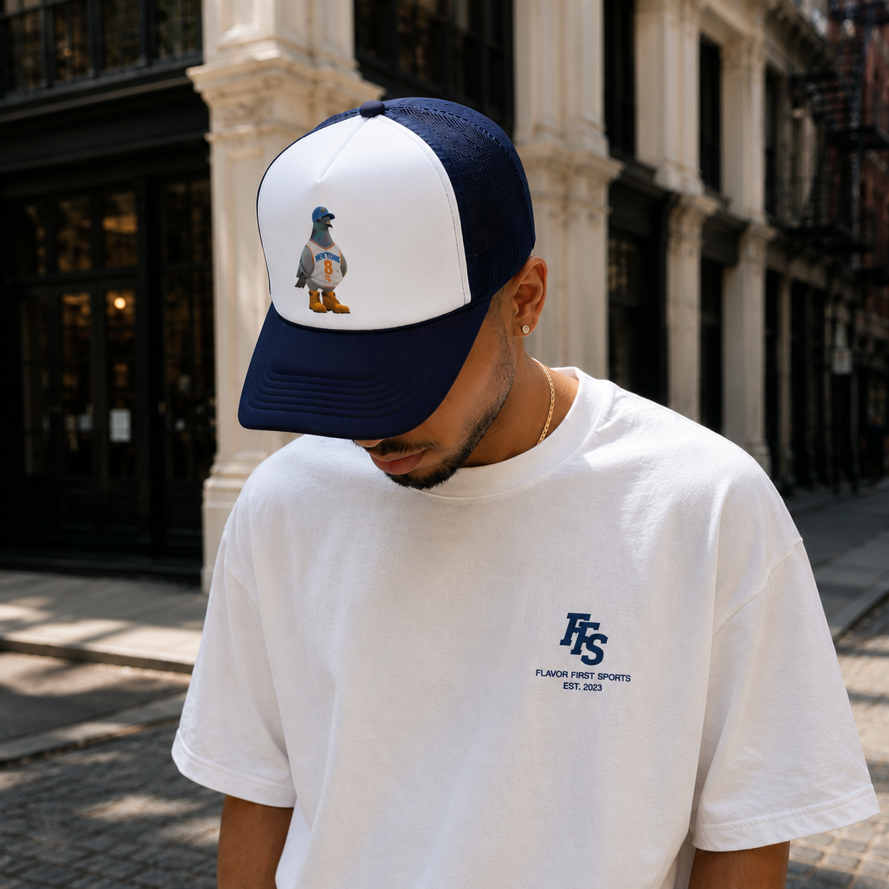 Concrete Flyer Trucker Hat
