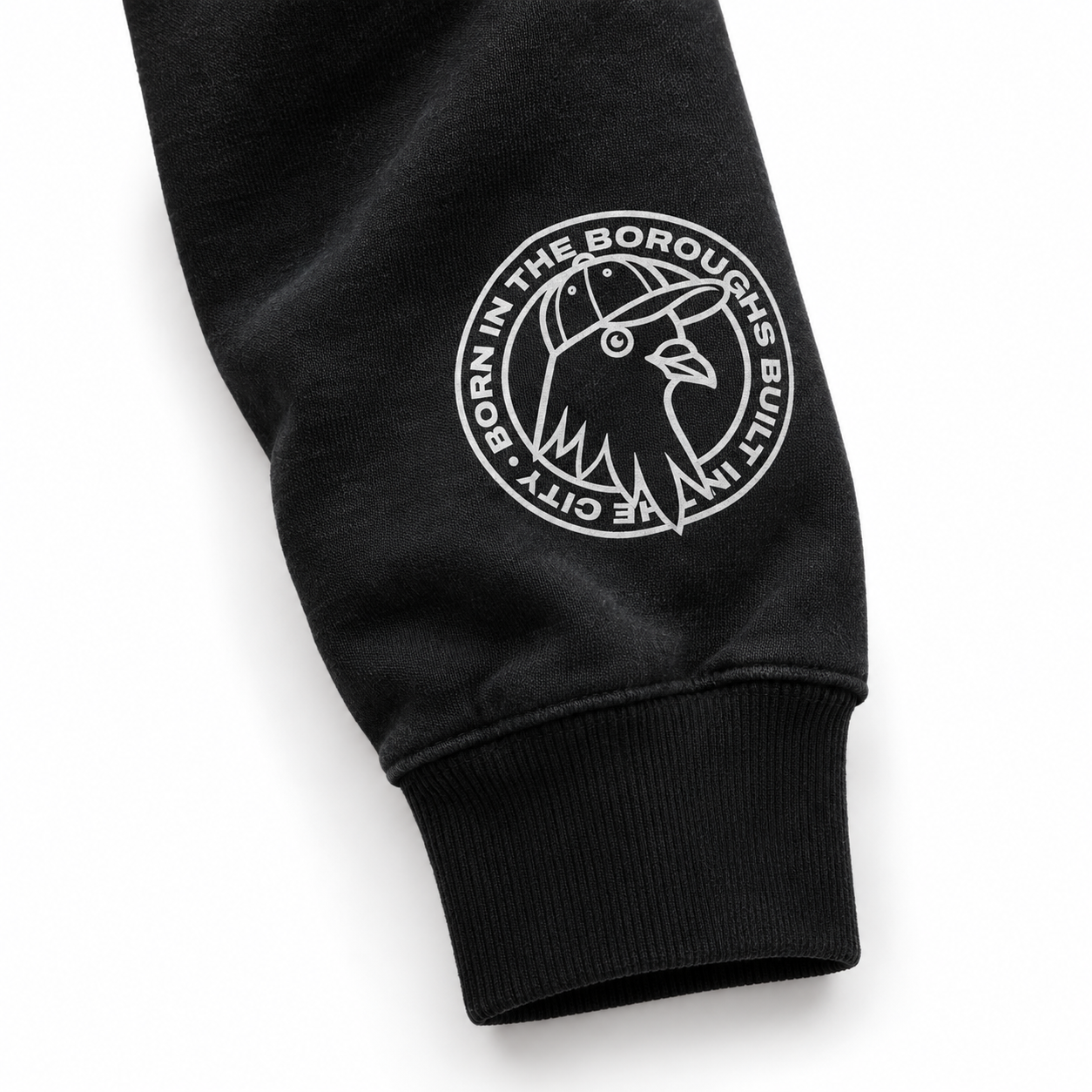 Borough Bird No. 17 Oversized Fleece Hoodie — Buffalo Edition