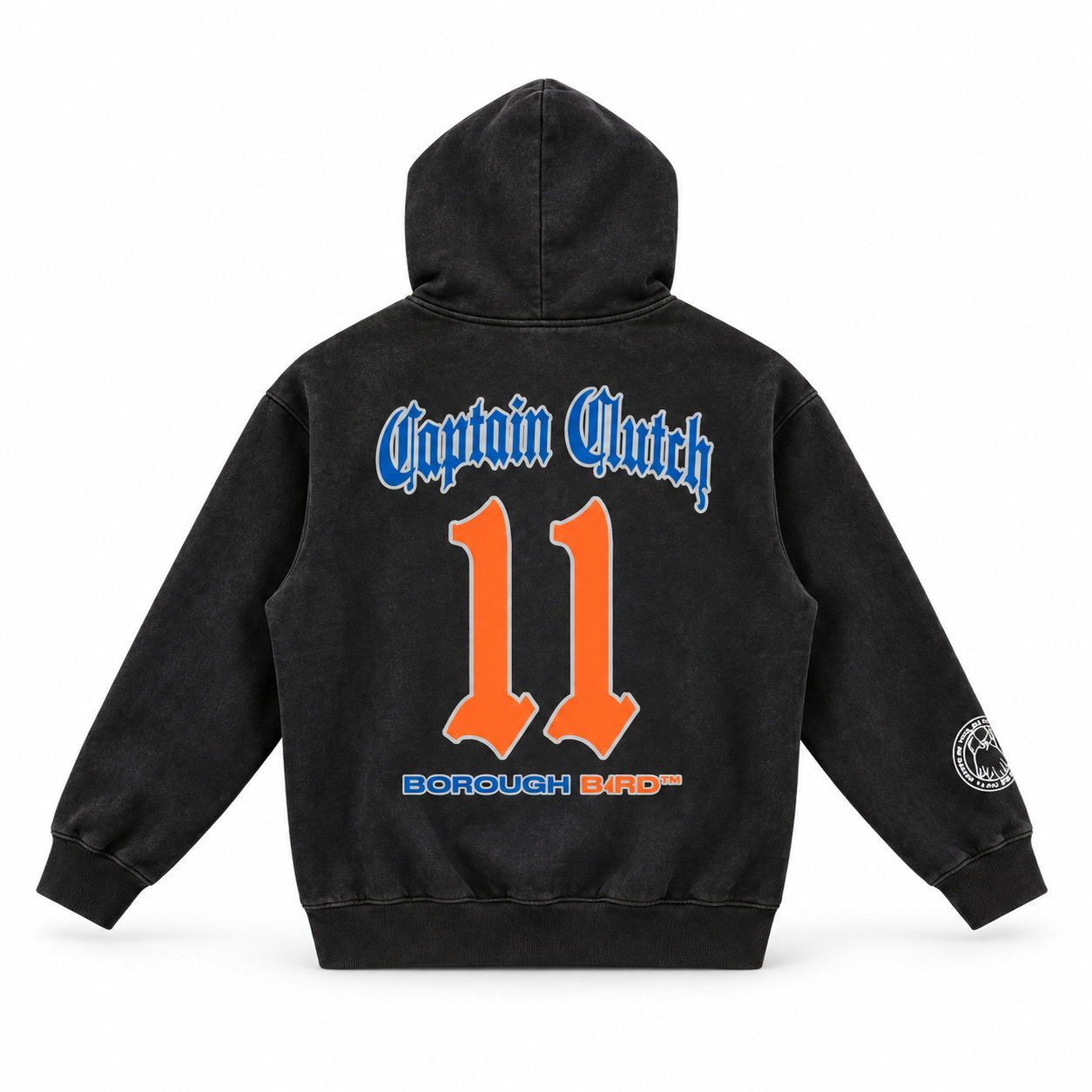 Borough Bird No. 11 Oversized Fleece Hoodie — Captain Clutch Edition