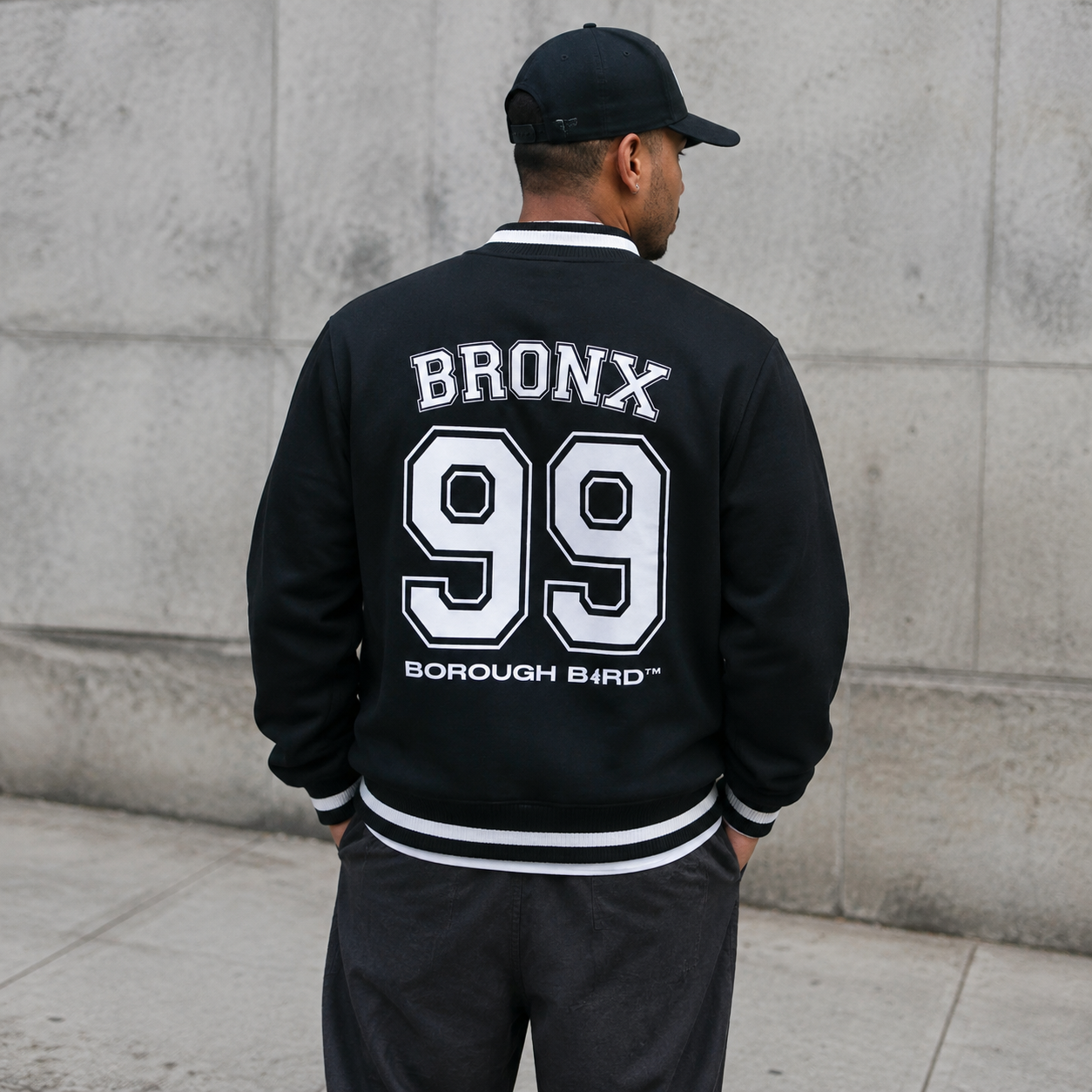 Bronx Borough Bird No. 99 Varsity Jacket – Pinstripe Edition