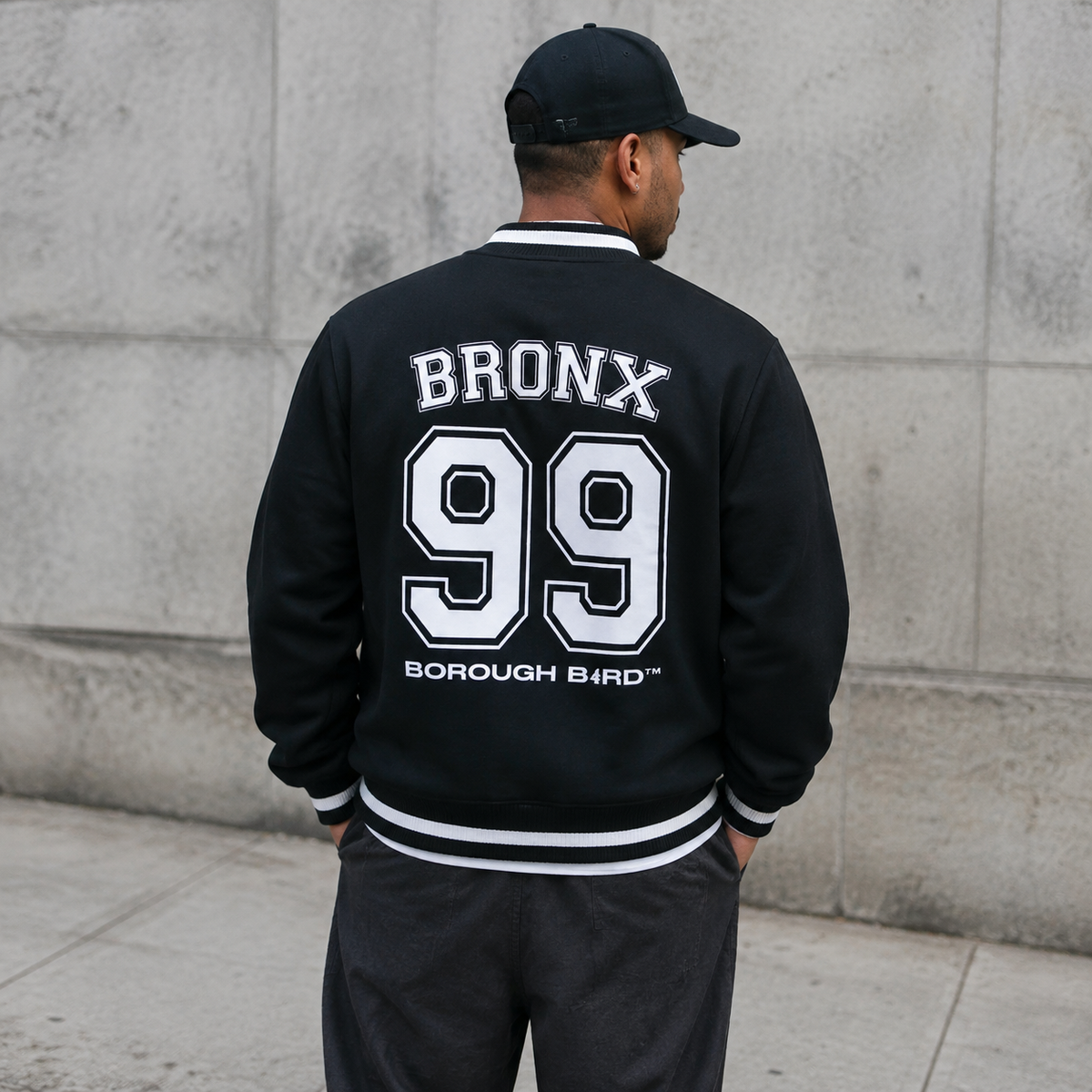 Bronx Borough Bird No. 99 Varsity Jacket – Pinstripe Edition