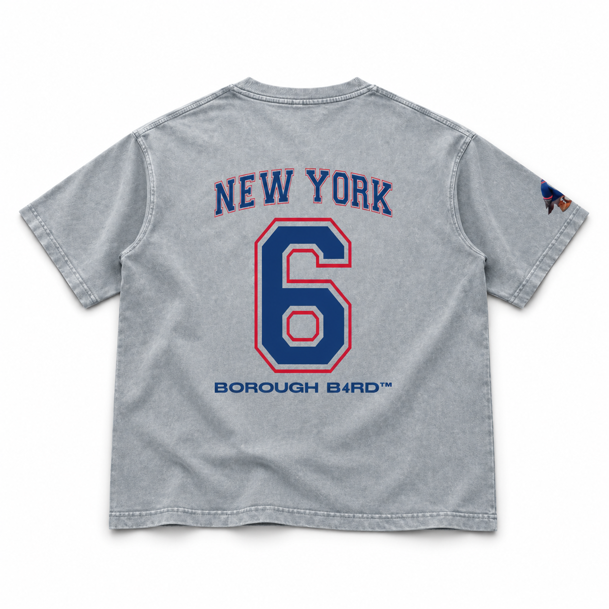 New York No. 6 Mineral Wash Oversized Tee