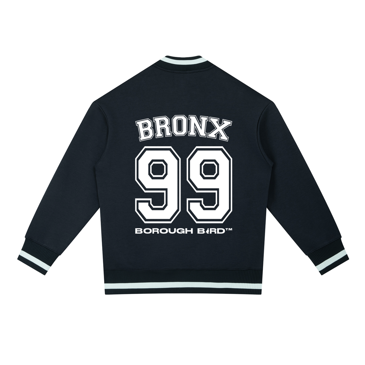 Bronx Borough Bird No. 99 Varsity Jacket – Pinstripe Edition