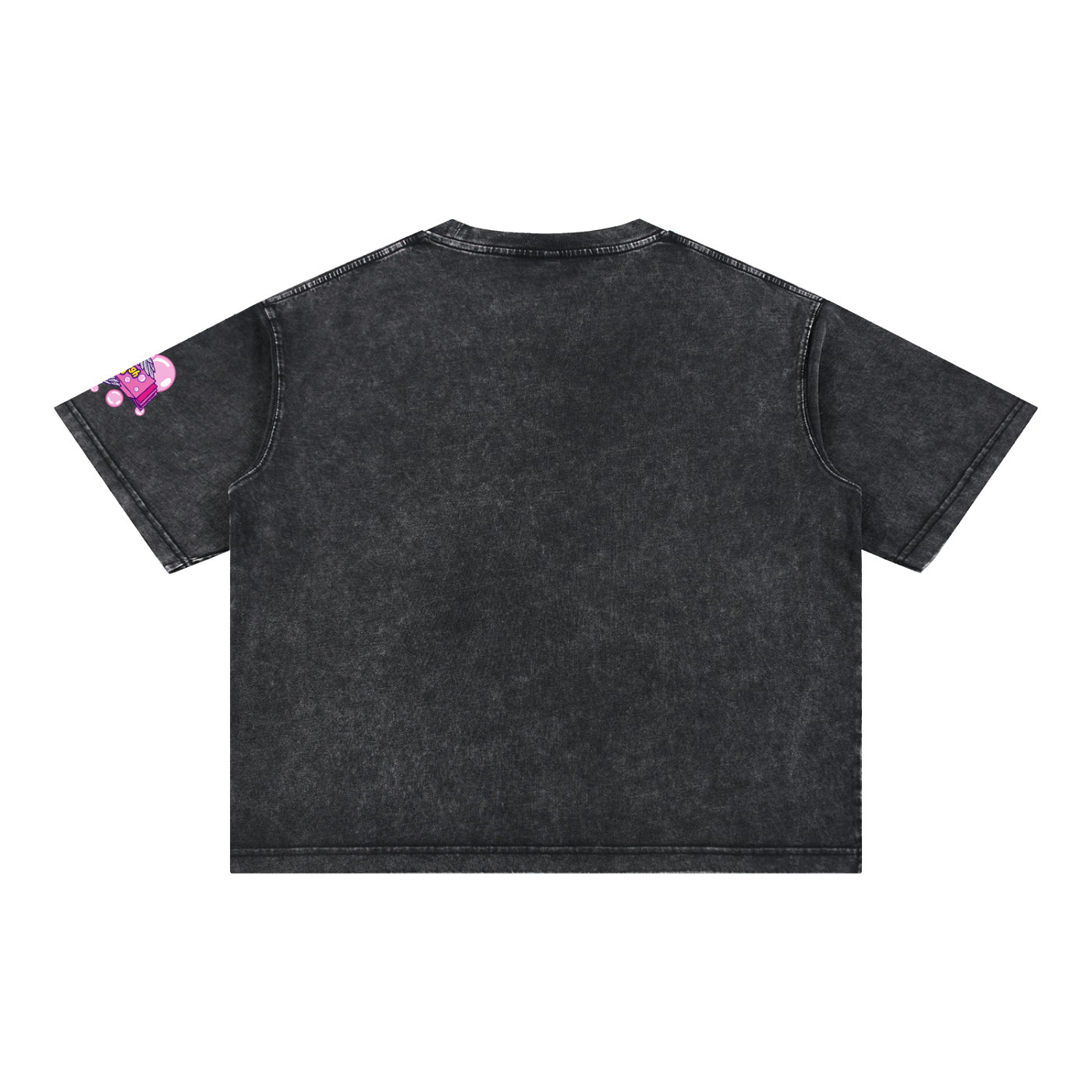Mineral Wash Boxy Cotton T-Shirt