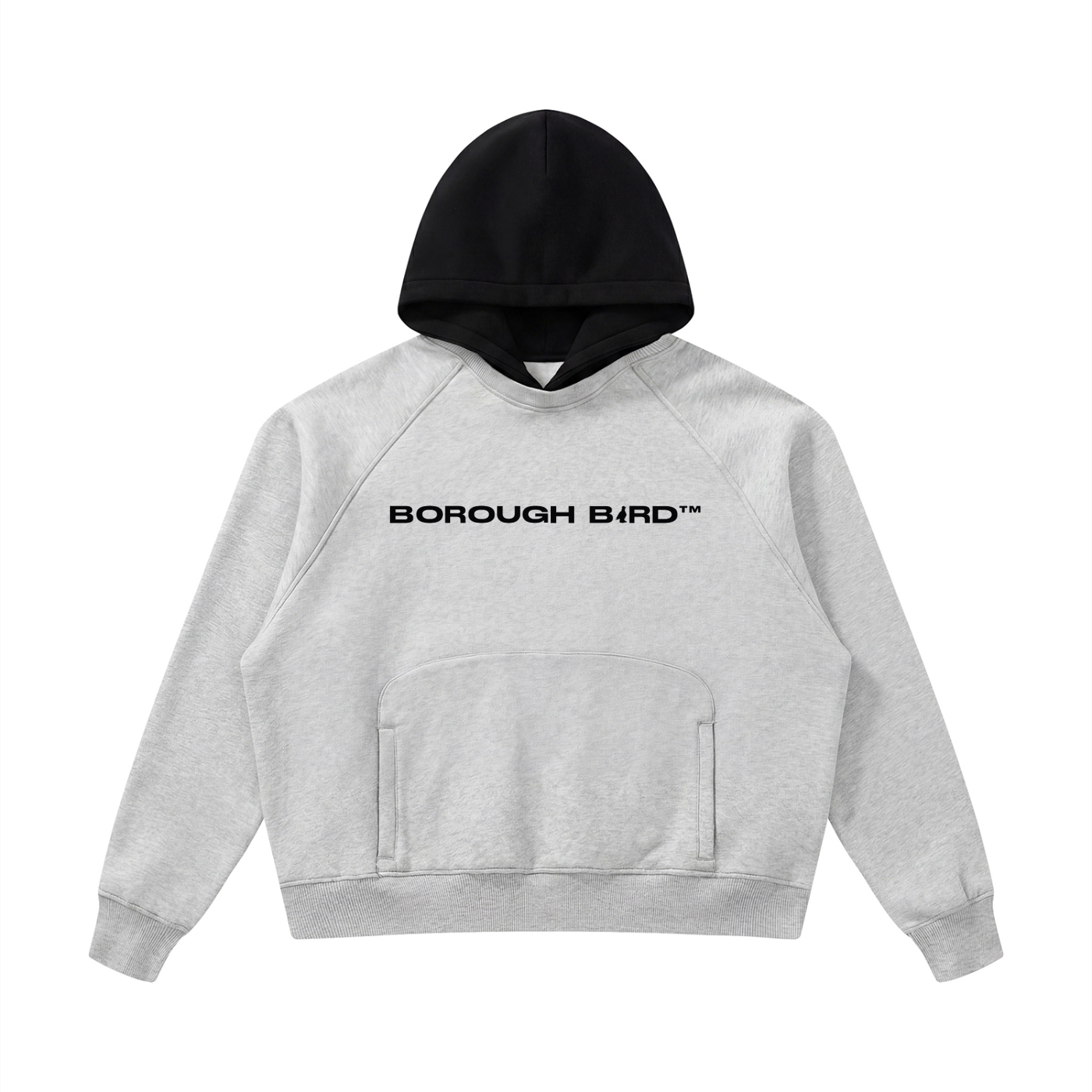 Borough Bird™ Concrete Contrast Hoodie