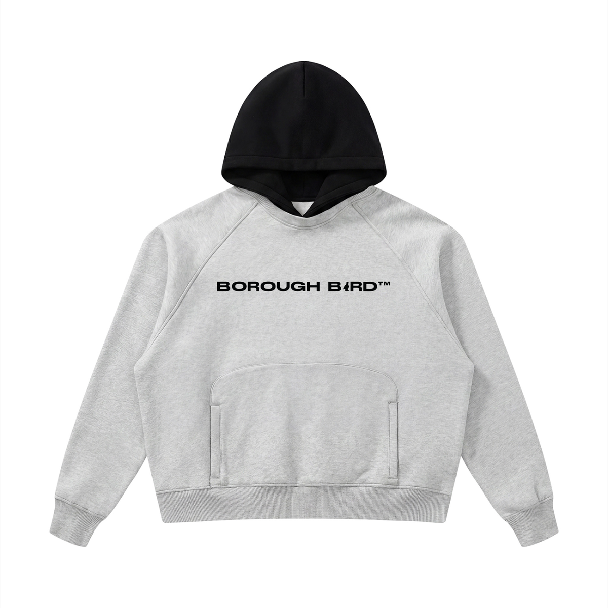 Borough Bird™ Concrete Contrast Hoodie