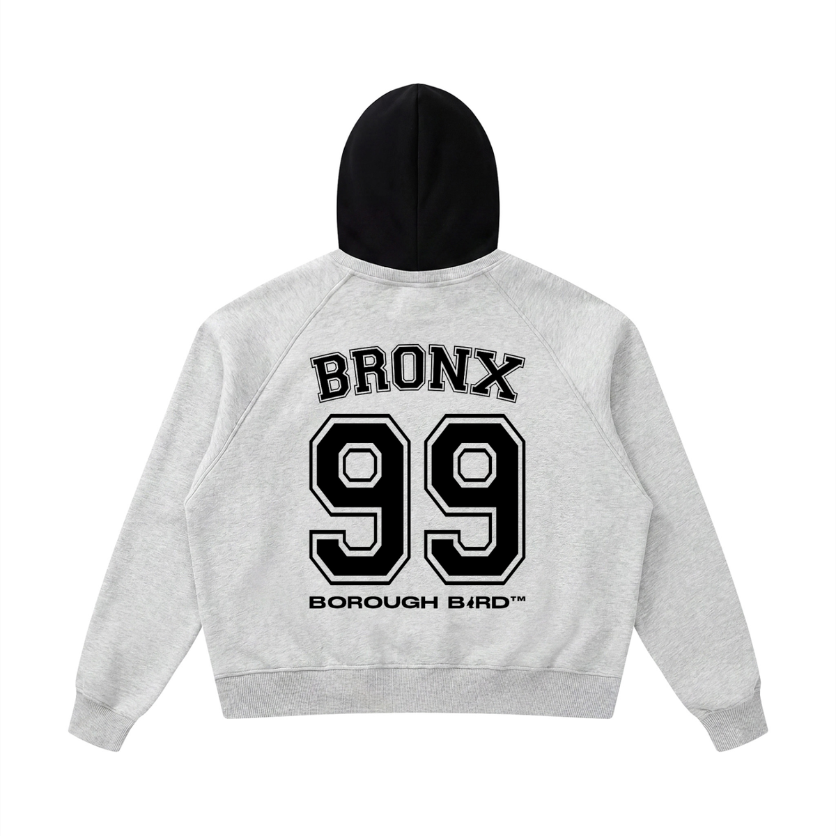 Borough Bird™ Concrete Contrast Hoodie
