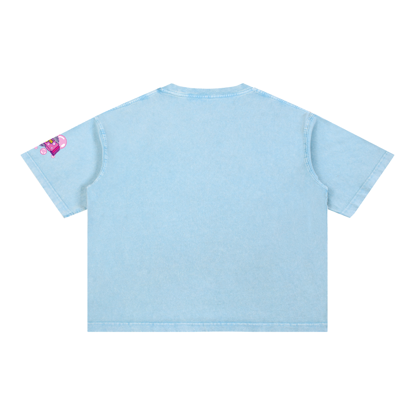 Mineral Wash Boxy Cotton T-Shirt