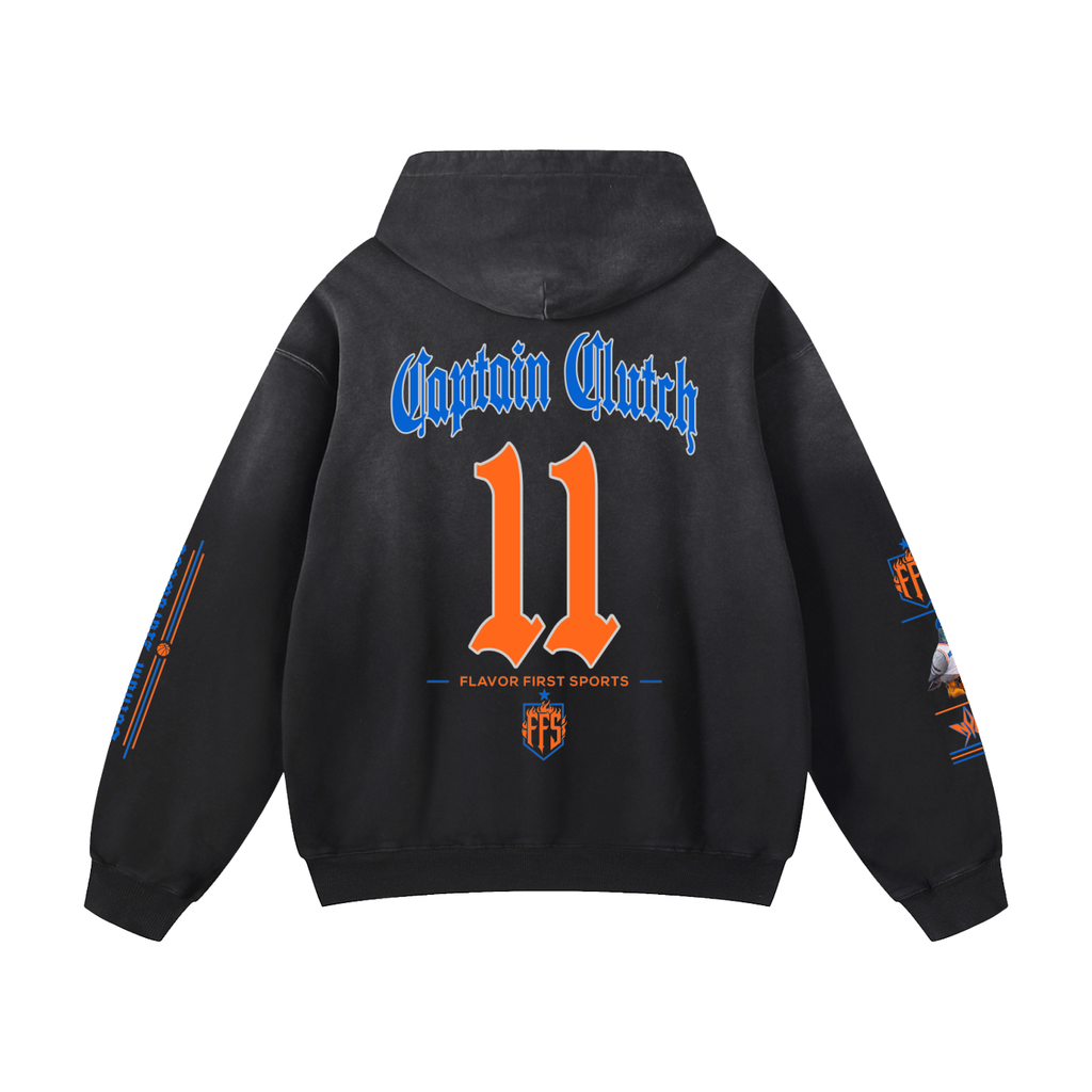 BOROUGH BIRD NO. 11 HEAVYWEIGHT SUNFADE HOODIE — LIMITED EDITION