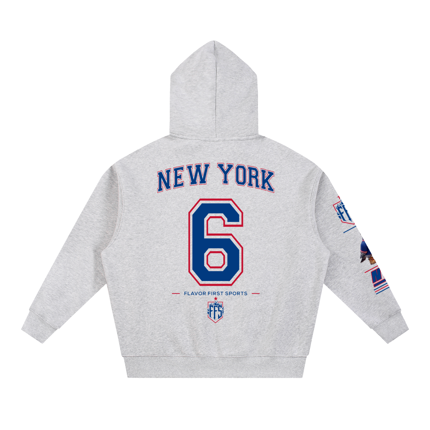 Essential Oversized Boxy Fit Fleece Hoodie
